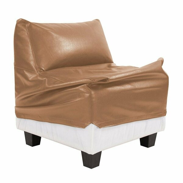Howard Elliott Pod Chair Cover Faux Leather Avanti Bronze - Cover Only Chair Base Not Included C823-191